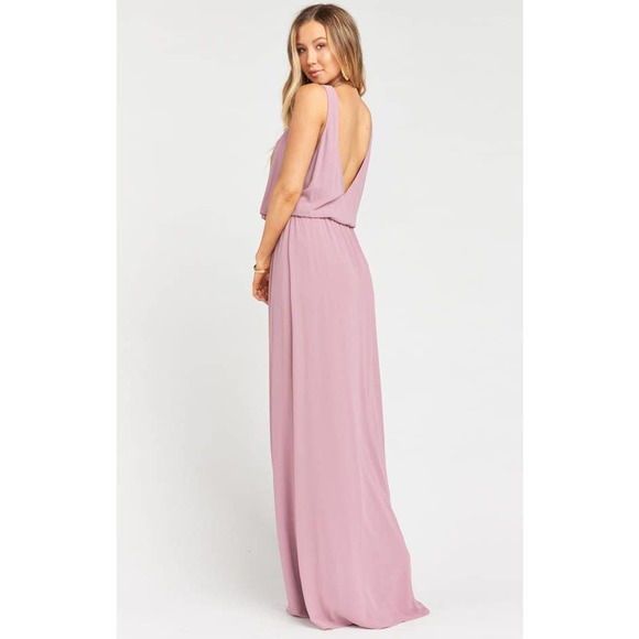 SHOW ME YOUR MUMU kendall rose pink maxi dress XS - Picture 2 of 9